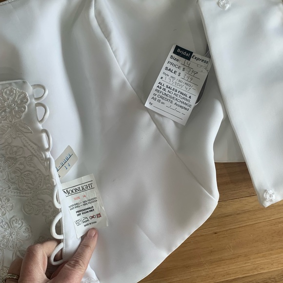 🚫SOLD🚫Exceptional Two Piece Wedding Gown Dress Bridal Gown 14 - Picture 7 of 9